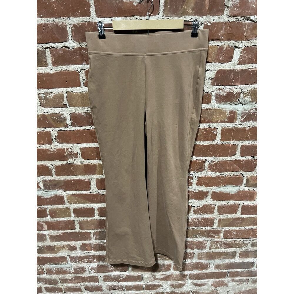 Lands End Women’s Brown Flared Pull On Legging Pants Size Medium